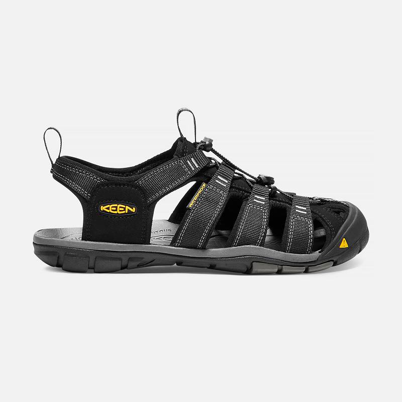 Keen Clearwater CNX Trekkingsandalen Herren DE-65109 Black/Gargoyle - Keen Herrenschuhe Schwarz